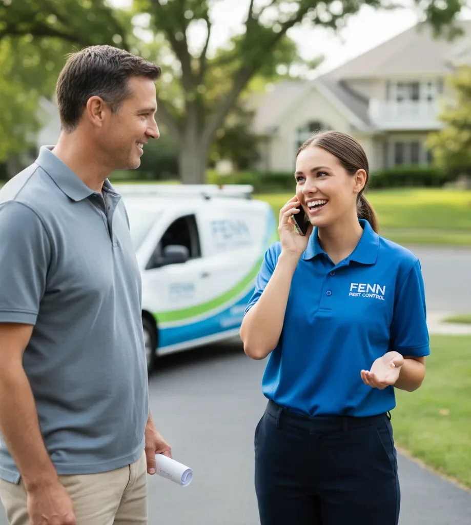 Fenn Pest Control customer support in Pipersville